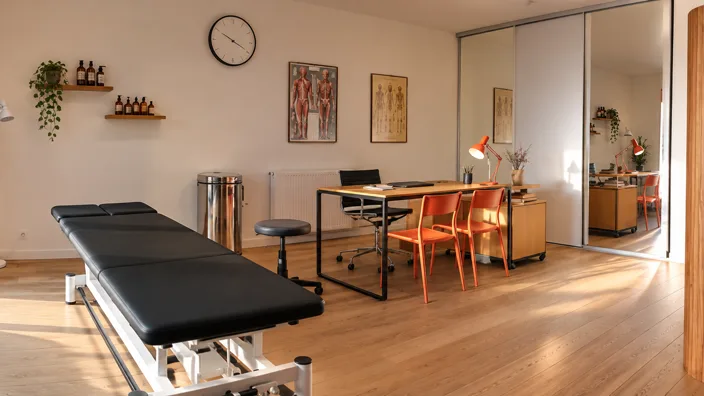 Photo de cabinet d'ostéopathie