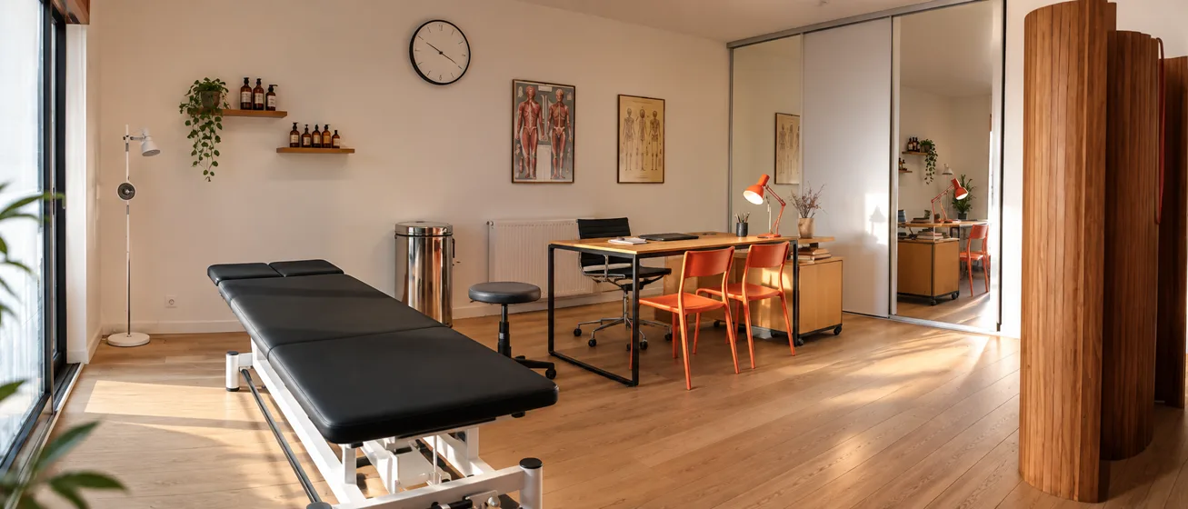 Photo de cabinet d'ostéopathie